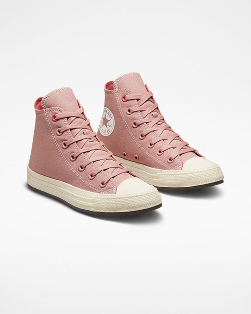 Tenisi Inalti Dama Converse Chuck Taylor All Star Tonal Panza Roz | RO ZTO0U390